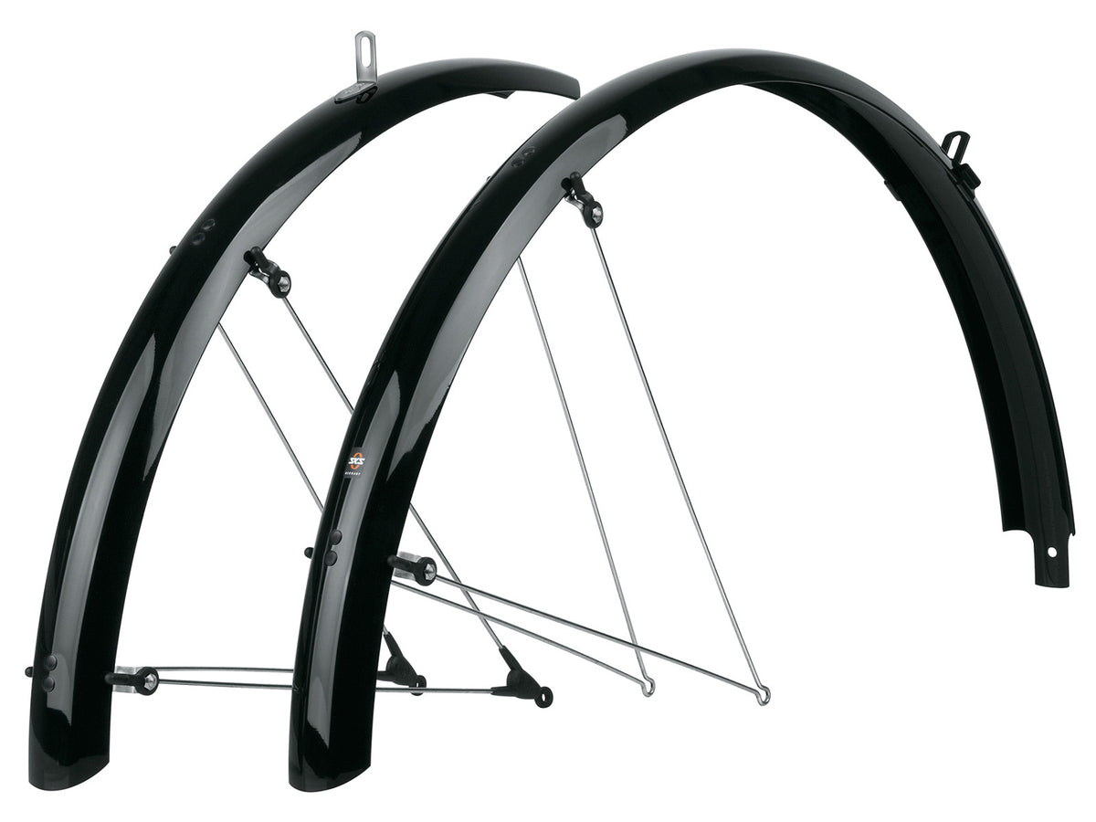 SKS Mudguard Bluemels Basic Front and rear 28" Black - lokasuojat