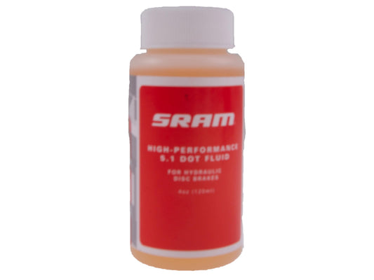 SRAM 5.1 DOT hydraulic brake fluid 118 ml jarruneste