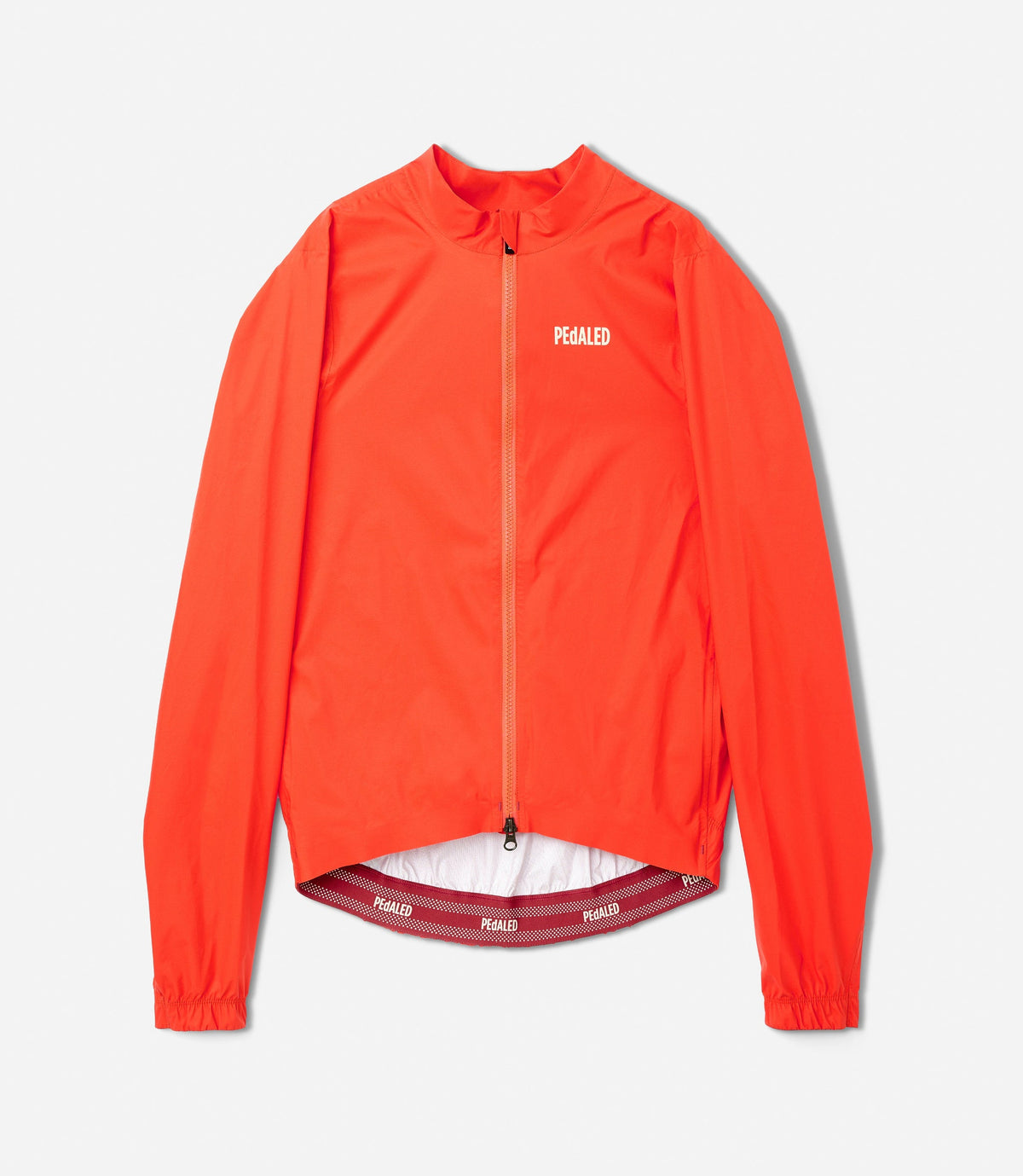 PEdALED Element Waterproof Jacket Orange - waterproof cycling jacket