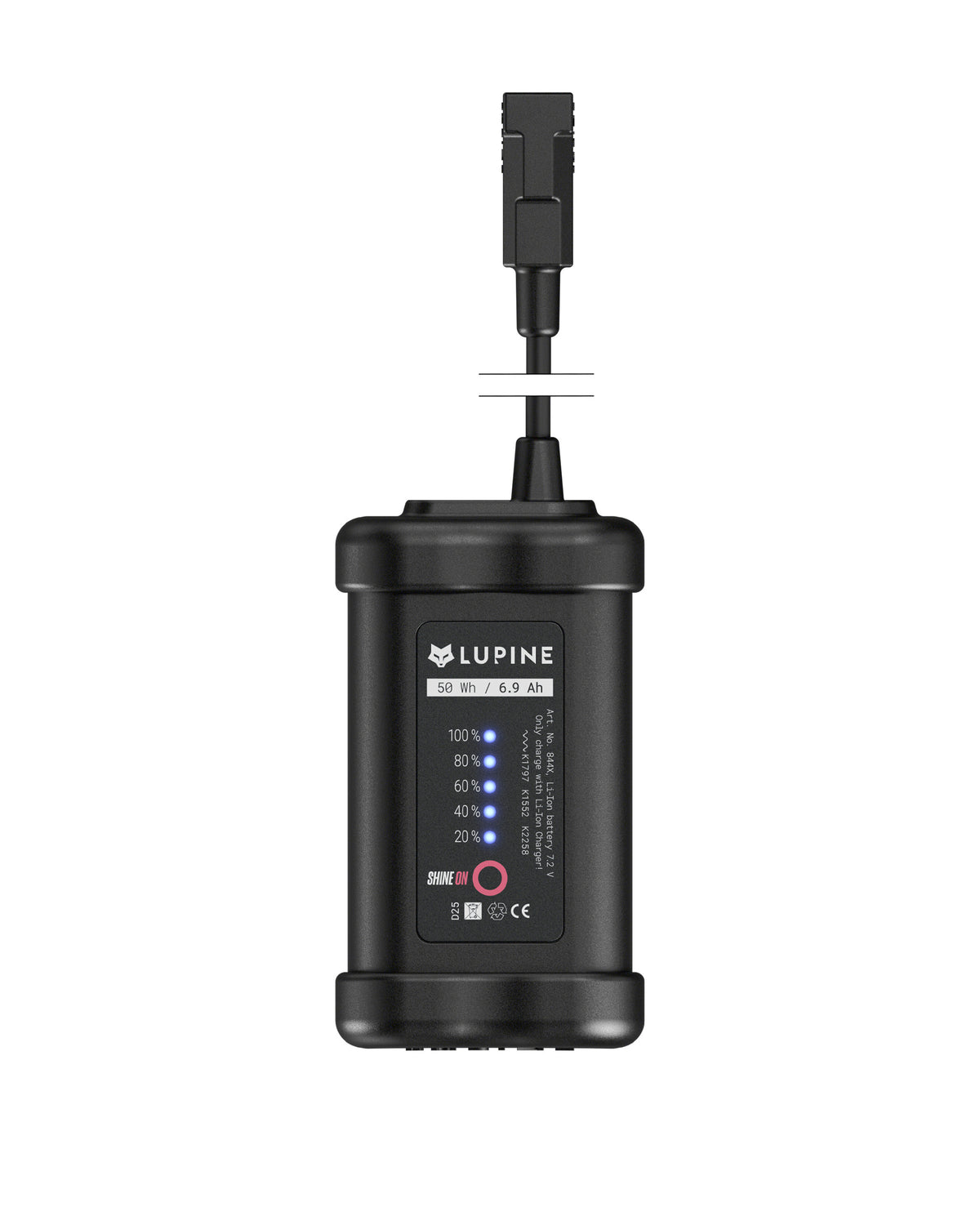 Lupine 6.9Ah 50Wh 7.2V SmartCore vara-akku