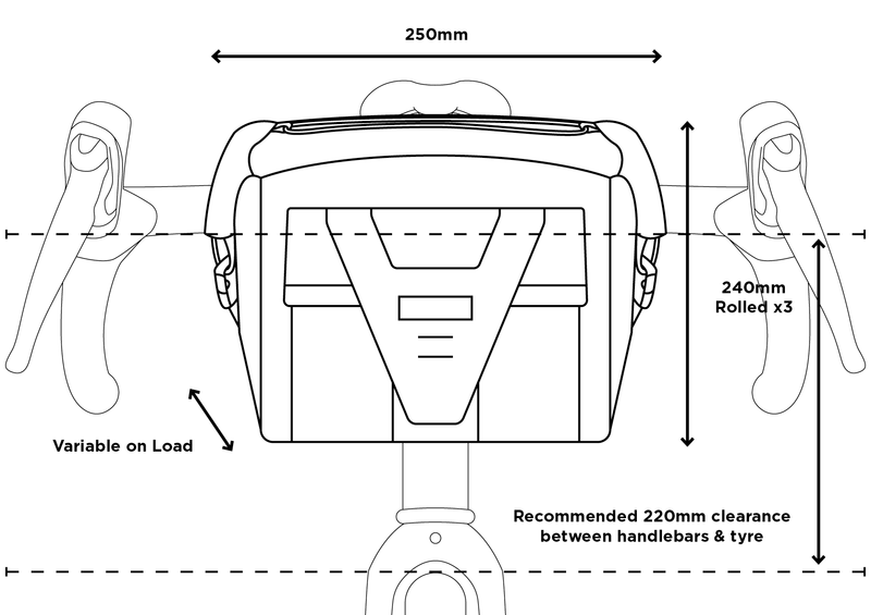Restrap Bar Pack - tankolaukku 10 L