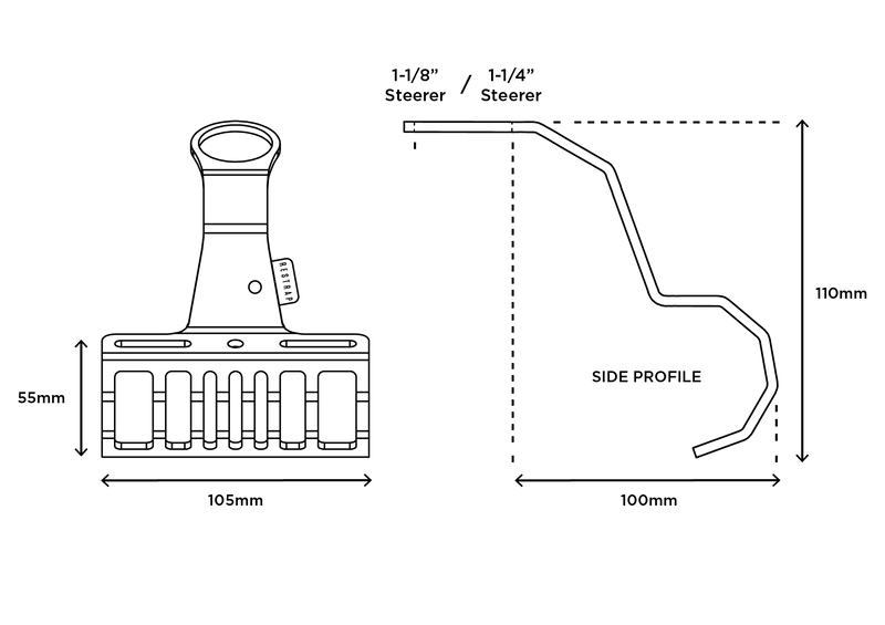 Restrap Bumper Bar - tuki etulaukulle