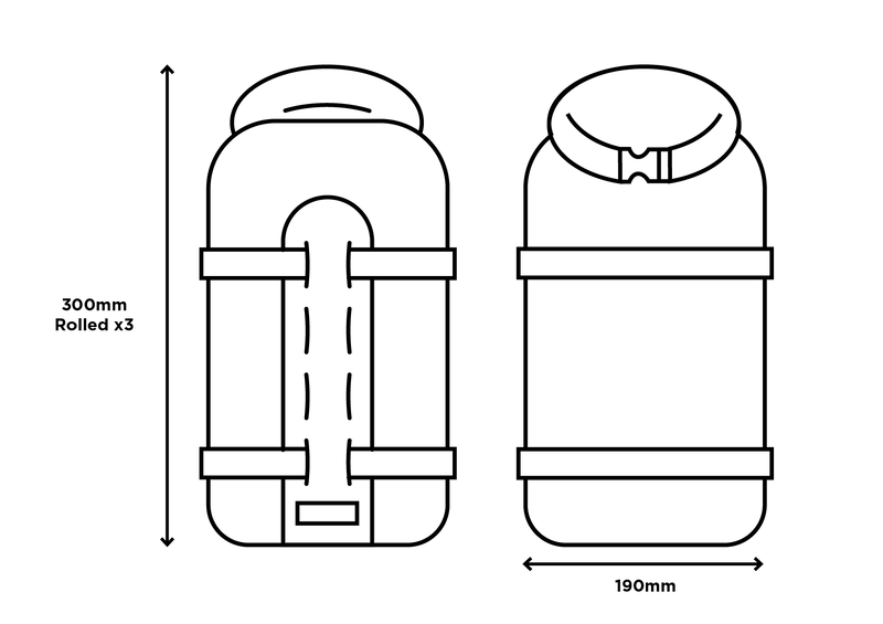 Restrap gaffelväska