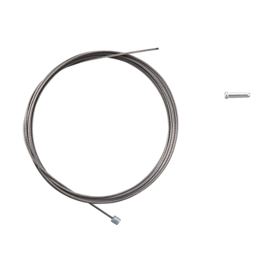 SHIMANO Vaihdevaijeri, ruostumaton teräs Vaijeri, ruostumaton teräs ø 1,2 mm x 2100 mm, sis. päätyholkin