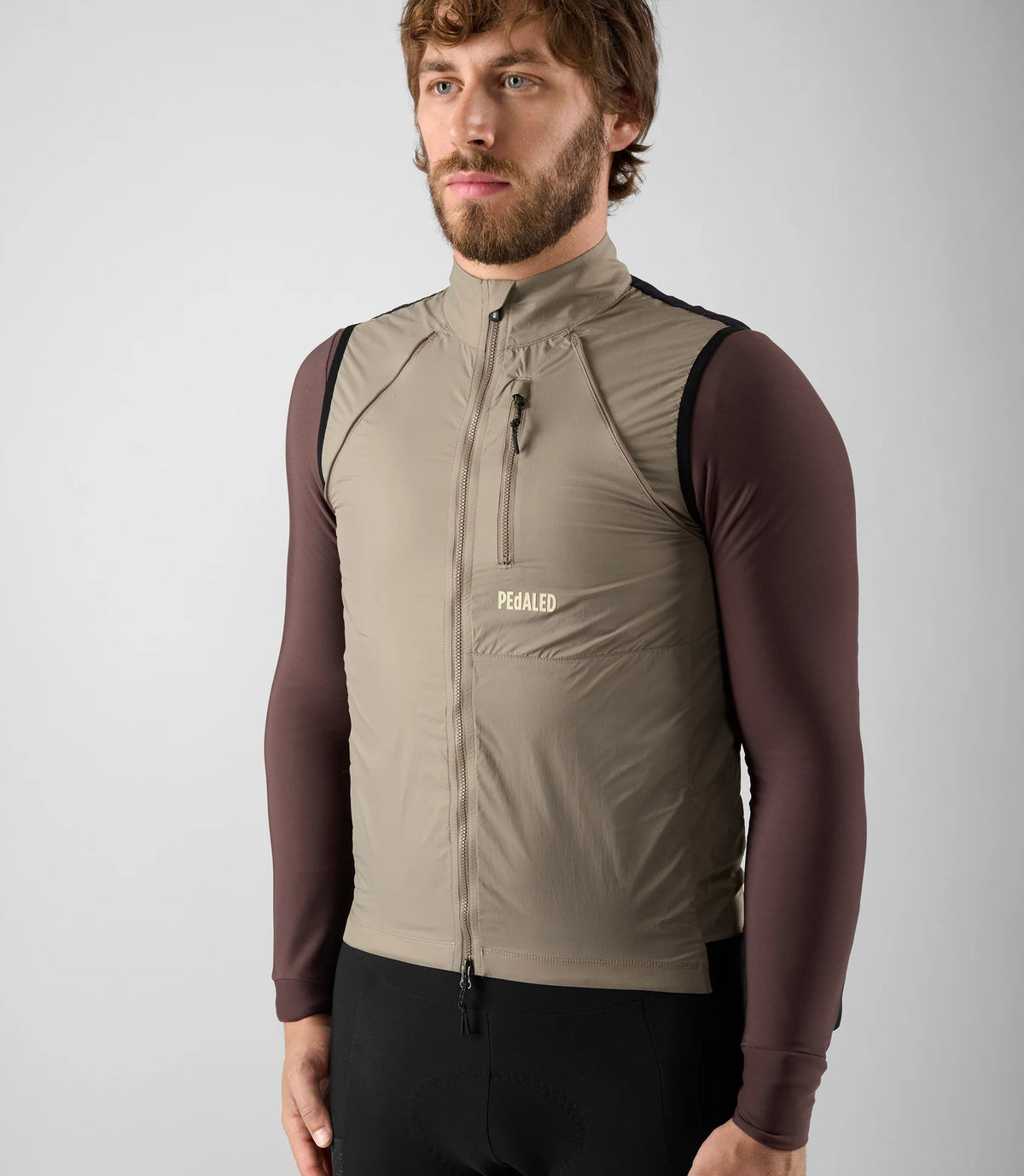 PEdALED ODYSSEY Detachable Sleeve Jacket Grey - tuulitakki irroitettavilla hihoilla