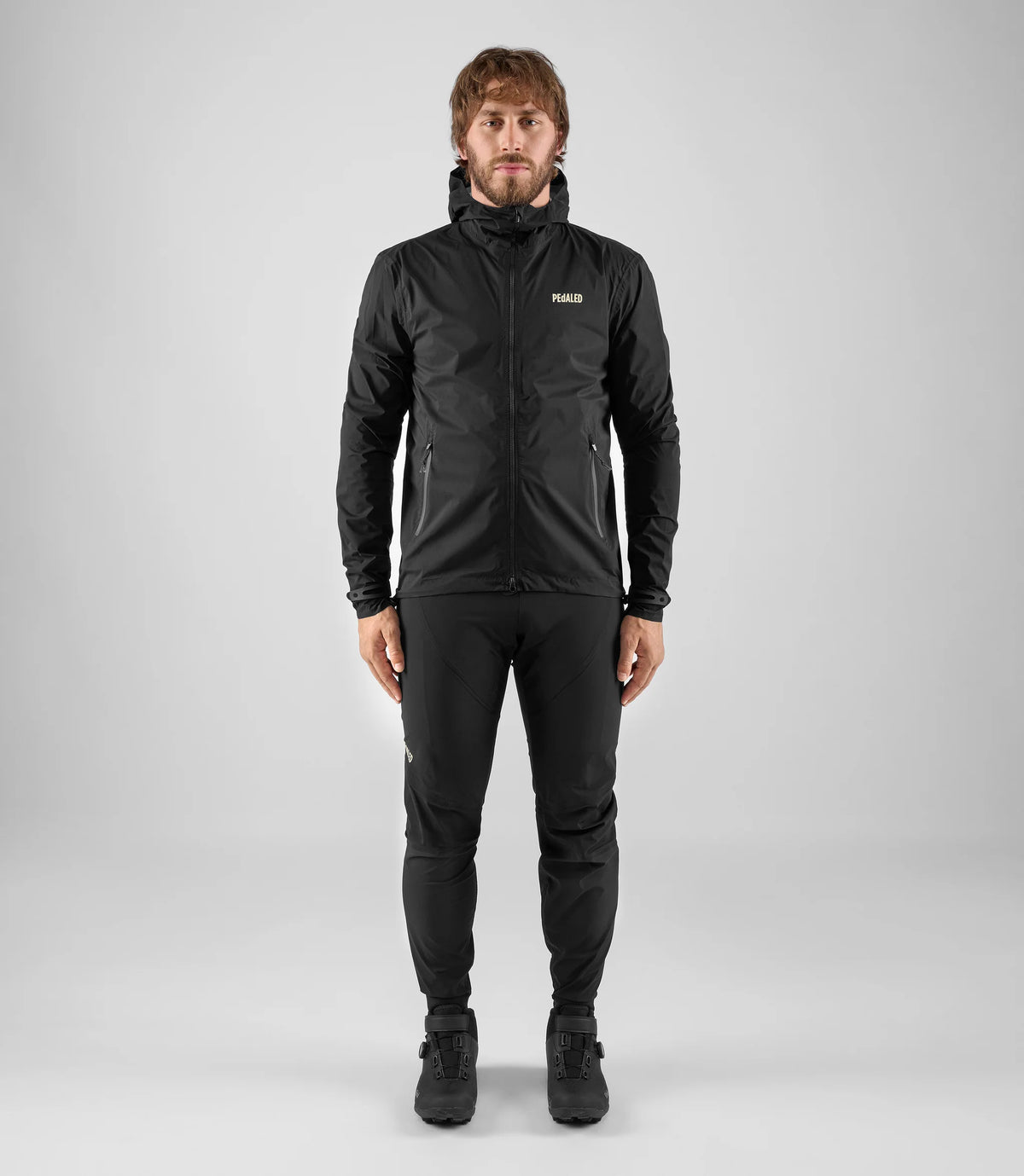 PEdALED ODYSSEY Shell Jacket Black - vedenpitävä pyöräilytakki