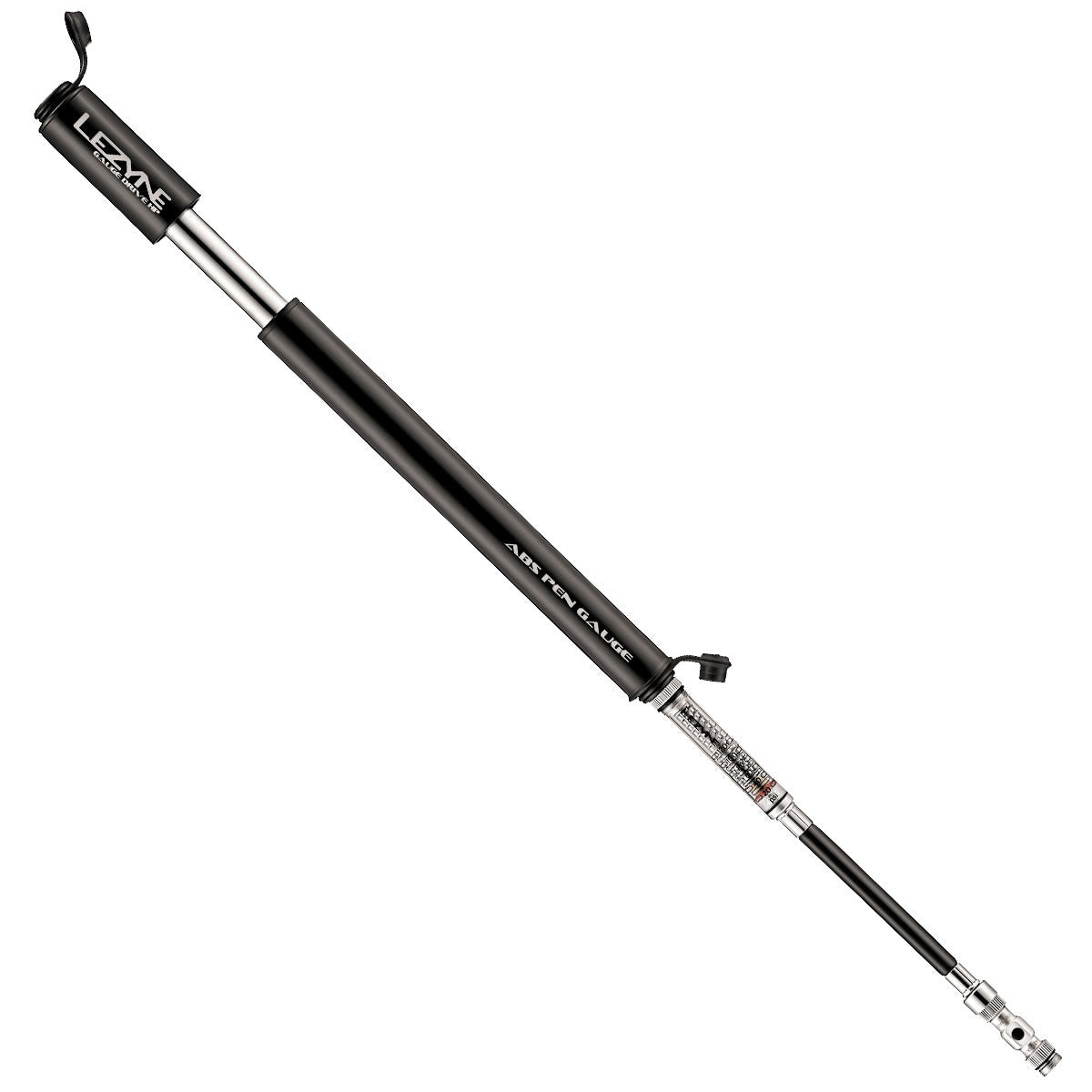 Käsipumppu LEZYNE Gauge Drive HP kiiltävä musta