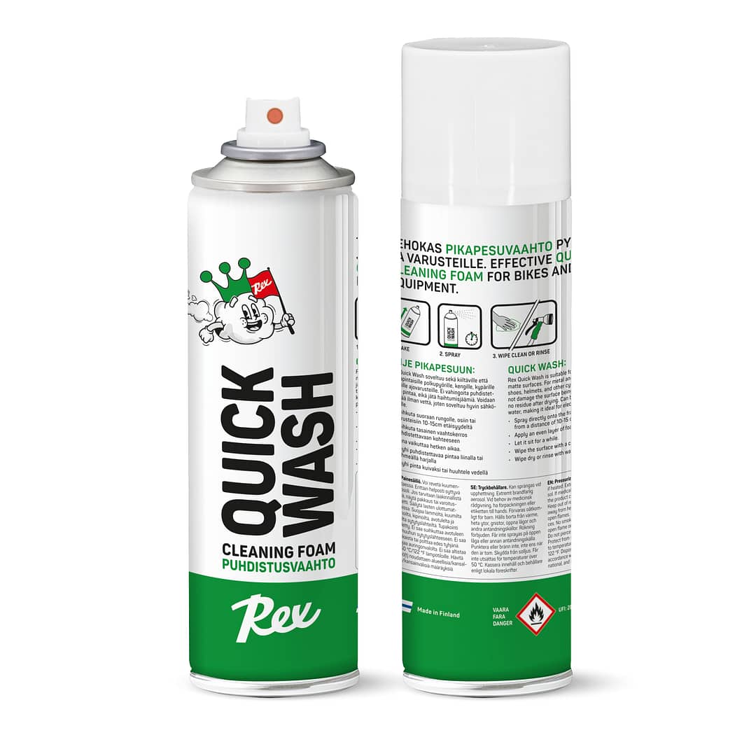 Rex Quick Wash -vaahtopesuaine